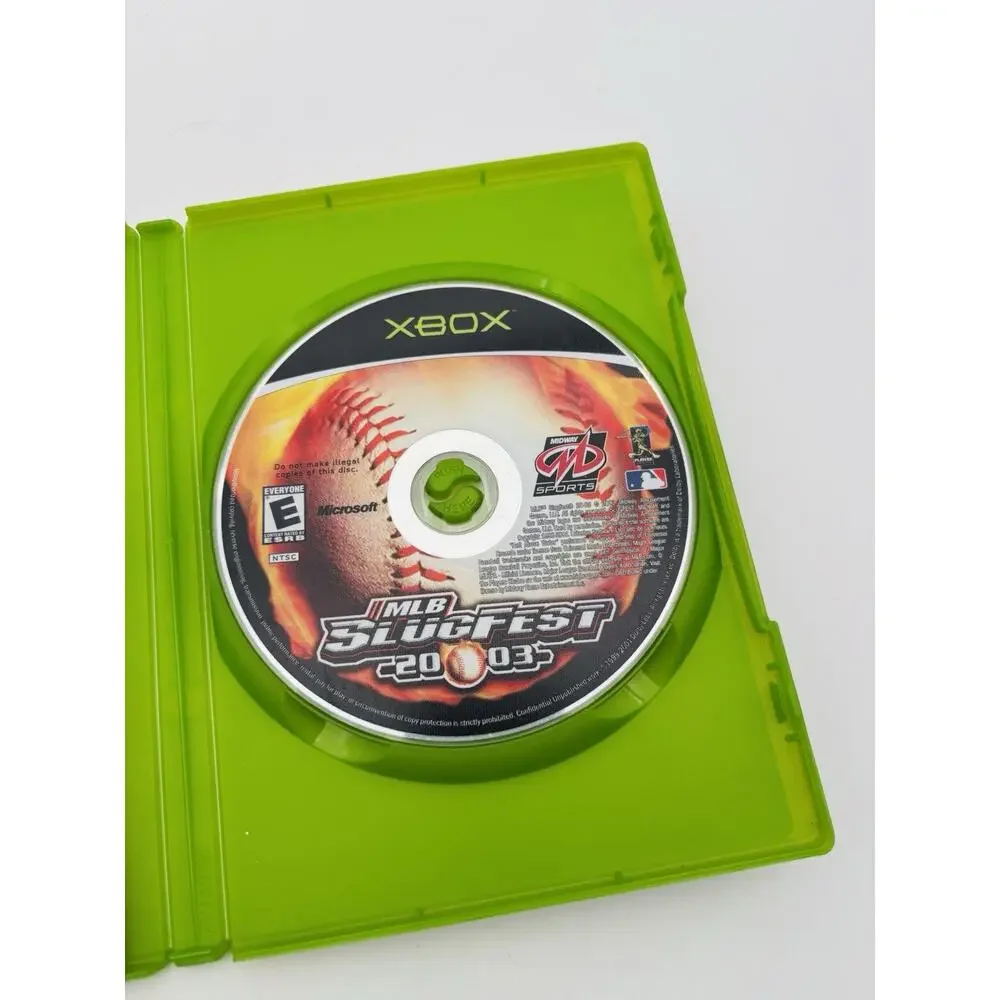 MLB SlugFest 2003 (Original Xbox) CIB Complete Tested Works Very Good Condition